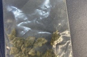 Bundespolizeiinspektion Flensburg: BPOL-FL: FL - Marihuana in Socke versteckt