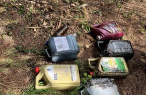 Polizeipräsidium Offenburg: POL-OG: Forbach, Langenbrand - Altöl illegal entsorgt, Hinweise erbeten