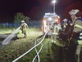 FW Weinheim: Mehrere Brandeinsätze beschäftigen Feuerwehr über das Pfingstwochenende