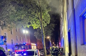 Feuerwehr Gelsenkirchen: FW-GE: Unruhige Nacht für die Feuerwehr Gelsenkirchen mit zwei Brandeinsätzen