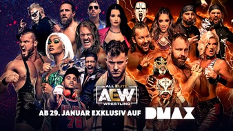 DMAX: Wrestling-Hammer! DMAX bringt All Elite Wrestling 2023 exklusiv ins Free-TV