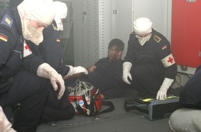 Presse- und Informationszentrum Marine: Deutsche Marine - Pressemeldung: Sanitätsdienst der Marine vor neuen Herausforderungen