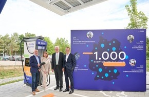 EnBW Energie Baden-Württemberg AG: Der Maßstab für E-Mobilität: EnBW erreicht als erstes Unternehmen Meilenstein von 1.000 Schnellladestandorten