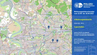 Polizeipräsidium Oberhausen: POL-OB: #Wohnungseinbruchsradar