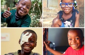 cbm Christoffel-Blindenmission e.V.: Zum Weltlachtag am 7. Mai: Freudestrahlend in die Zukunft / Die Hilfe der CBM lässt unzählige Kinder in den ärmsten Regionen der Welt wieder lächeln
