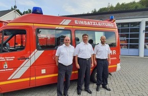 Feuerwehr Wenden: FW Wenden: Führungswechsel beim ABC-Zug Bigge