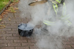 Freiwillige Feuerwehr Hünxe: FW Hünxe: Angebranntes Essen löst Rettungseinsatz aus