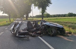 Polizeiinspektion Verden / Osterholz: POL-VER: ++70-jähriger Autofahrer tödlich verletzt++