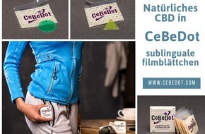 InnoBEM: Natürliches CBD jetzt als sublinguale Filmblättchen CeBeDot