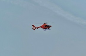 FFW Gemeinde Schwalmtal: FFW Schwalmtal: Feuerwehr unterstützt Landungen eines Rettungshubschrauber