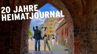 rbb - Rundfunk Berlin-Brandenburg: 20 Jahre "Heimatjournal": Die große Jubiläumssendung mit vielen Prominenten am 14. Juli