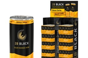 28 BLACK: Mango to go: 28 BLACK Sour Mango-Kiwi / 28 BLACK launcht neue Sorte in neuem Look (FOTO)