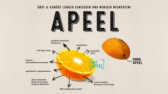 EDEKA ZENTRALE Stiftung & Co. KG: Pflanzlicher "Frische-Safe" kommt: EDEKA-Verbund macht innovative Apeel-Produkte für Verbraucher in ganz Deutschland verfügbar