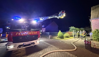 FFW Gemeinde Schwalmtal: FFW Schwalmtal: Kellerbrand führt zu nächtlichem Einsatz der Feuerwehr