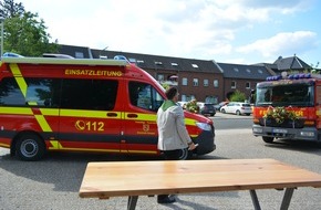 Freiwillige Feuerwehr Gangelt: FW Gangelt: Zwei neue Fahrzeuge zum Jubiläum