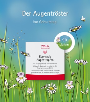 Happy Birthday: 90 Jahre WALA Euphrasia Augentropfen