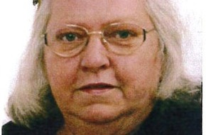 Polizeipräsidium Osthessen: POL-OH: Das Polizeipräsidium Unterfranken bittet um Mithilfe: 64-jährige Frau vermisst