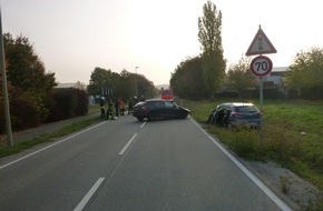 Polizeipräsidium Mainz: POL-PPMZ: Schwerer Verkehrsunfall auf der L 413