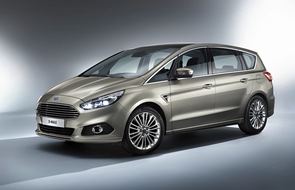 Ford-Werke GmbH: Der neue Ford S-MAX siegt bei der Internationalen Auto Trophy 2014 in der Kategorie "Bester Van" (FOTO)