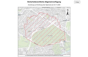 Feuerwehr München: FW-M: Weltkriegsbombe bei Bauarbeiten entdeckt (Moosach)