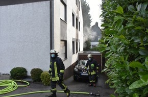 Feuerwehr Dortmund: FW-DO: 17.08.2021 - FEUER IN DORTMUND-LOH Küchenbrand in Mehrfamilienhaus