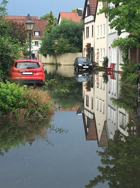 FW Lügde: Unwetter über Lügde