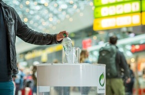 Der Grüne Punkt Holding GmbH & Co. KG: Zehn Jahre "Spende Dein Pfand" / Initiative hat seit 2013 über 40 Arbeitsplätze an acht Flughäfen geschaffen