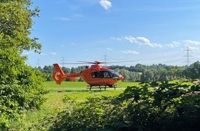 Feuerwehr Mettmann: FW Mettmann: Verkehrsunfall mit einer schwer verletzten Person