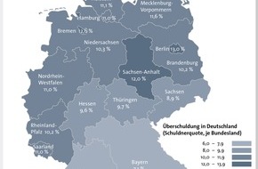 CRIF GmbH: Zahl der überschuldeten Bundesbürger steigt auf knapp 6,7 Millionen (BILD)