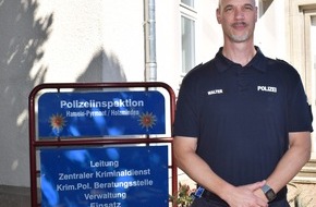 Polizeiinspektion Hameln-Pyrmont/Holzminden: POL-HM: Ilja Walter ist neuer Beauftragter für Kriminalprävention bei der Polizeiinspektion Hameln-Pyrmont/Holzminden