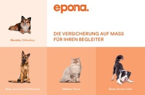 Epona: Epona, die führende Schweizer Tierversicherung, hält diesen Sommer eine grosse Innovation bereit!