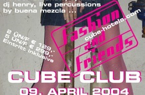THE CUBE HOTELS GMBH - mountain entertai: MTV Fashion & Friends Show am 09.04.2004 zu Gast @ The Cube Nassfeld