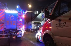 Feuerwehr Bottrop: FW-BOT: Leitersturz mit Rettung über Drehleiter
