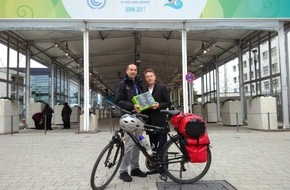 Klimahaus Bremerhaven: PM: 1.127 Klimabotschaften in Bonn überreicht