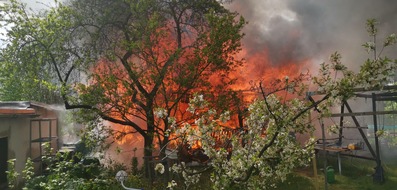 Feuerwehr Dresden: FW Dresden: Information zum Einsatzgeschehen der Feuerwehr Dresden am 16. Mai 2021