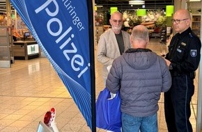 Landespolizeiinspektion Nordhausen: LPI-NDH: Taschendiebe schlagen blitzschnell zu - die Landespolizeiinspektion in Nordhausen berät präventiv zum Thema Taschendiebstahl
