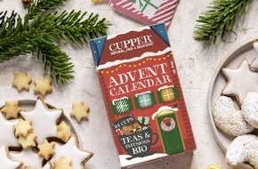 Allos Hof-Manufaktur: Presseinfo: Neu ab September 2025: Cupper Teas Adventskalender und der Cupper Teas Rooibos Winter Chai