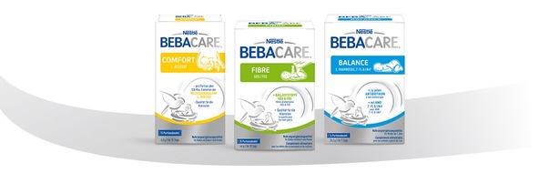 Nestlé Deutschland AG: BEBACARE: Nestlé erweitert Produktportfolio mit Nahrungsergänzungsmitteln speziell für Babys und Kinder