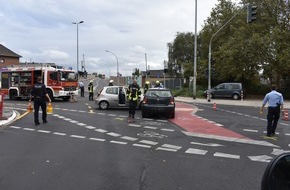 Polizei Mönchengladbach: POL-MG: Baby bei Verkehrsunfall verletzt