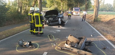 Feuerwehr Recklinghausen: FW-RE: Zwei Verkehrsunfälle am Donnerstagnachmittag