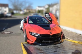 Polizeipräsidium Westpfalz: POL-PPWP: 350.000 Euro teures Auto wegen illegalem Autorennen beschlagnahmt
