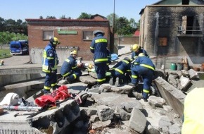 THW Landesverband Hamburg, Mecklenburg-Vorpommern, Schleswig-Holstein: THW-HH MV SH: "DanGer Response 2017" startete bei sommerlichen Temperaturen. Größte Bergungs- und Ortungsübung  des THW-Landesverbandes