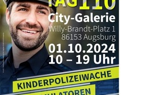 Polizeipräsidium Schwaben Nord: POL Schwaben Nord: Sicherheitstag der Polizei Augsburg Süd