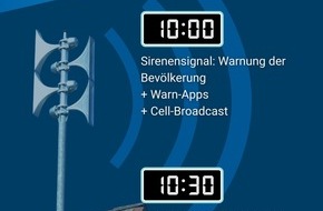 Freiwillige Feuerwehr R&uuml;desheim: FW R&uuml;desheim: Hessenweiter Warntag am 12. M&auml;rz 2026