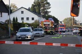Feuerwehr Mülheim an der Ruhr: FW-MH: Feuerwehreinsatz durch abgerissene Gasleitung