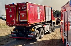 Feuerwehr Bergisch Gladbach: FW-GL: Folgemeldung - Einsatz der Feuerwehr Bergisch Gladbach in H&uuml;rtgenwald geht dem Ende entgegen