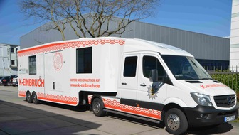 Polizeipräsidium Mannheim: POL-MA: Mannheim/Heddesheim: Mobile Beratungsstelle der Polizei zum Thema "Einbruchschutz" unterwegs