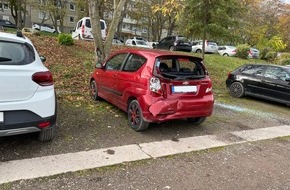 Landespolizeiinspektion Erfurt: LPI-EF: Missglückte Parkmanöver