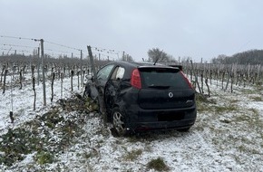 Polizeidirektion Landau: POL-PDLD: Falsche Bereifung führt zu Unfall