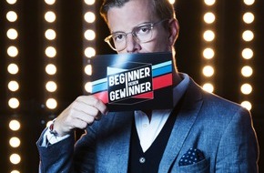 ProSieben: Einladung zum Premieren-Screening der neuen ProSieben-Samstagabendshow "Beginner gegen Gewinner" mit Joko Winterscheidt